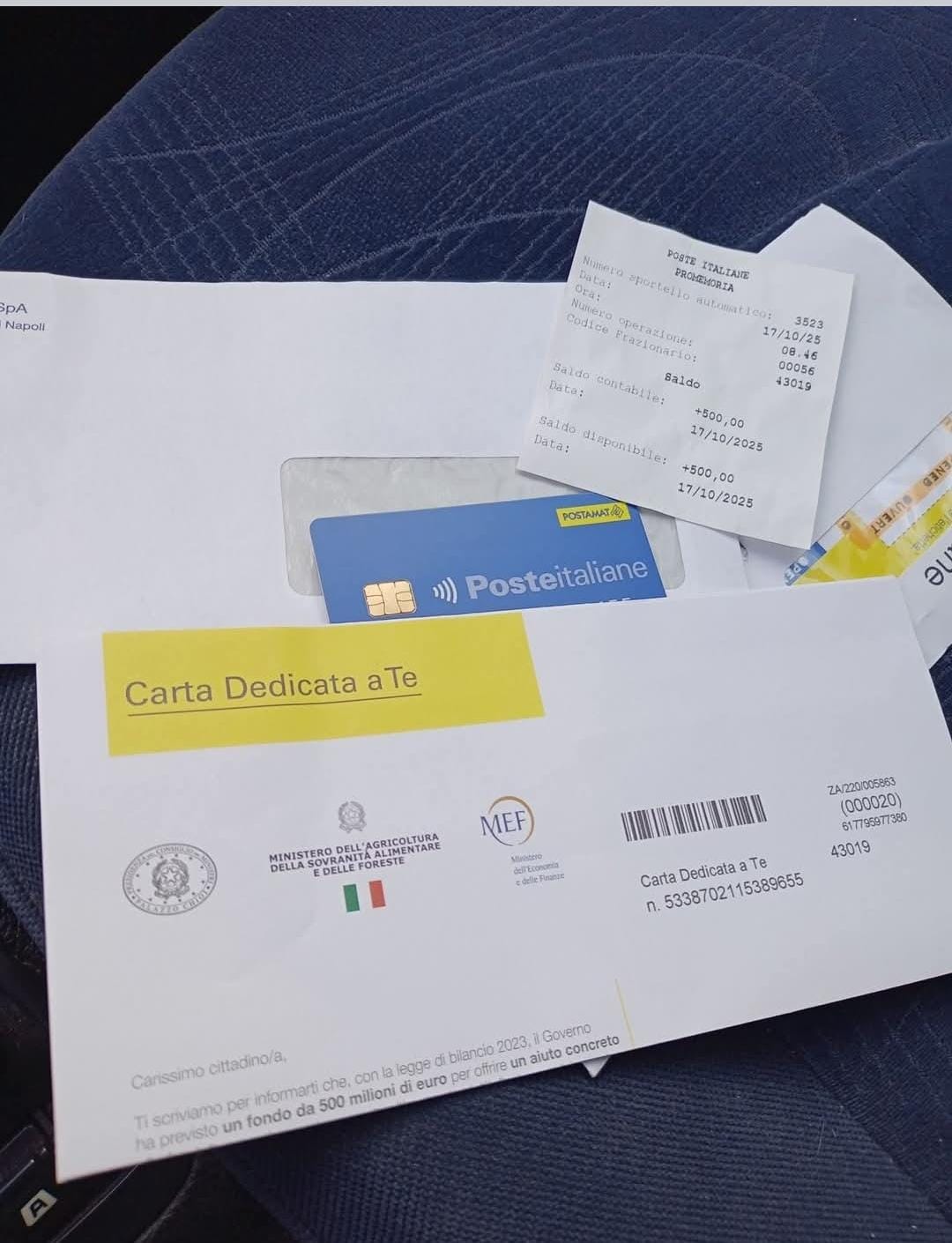 Al via le ricariche della Carta Dedicata a Te 2025 da 500 euro - Ecco come verificare